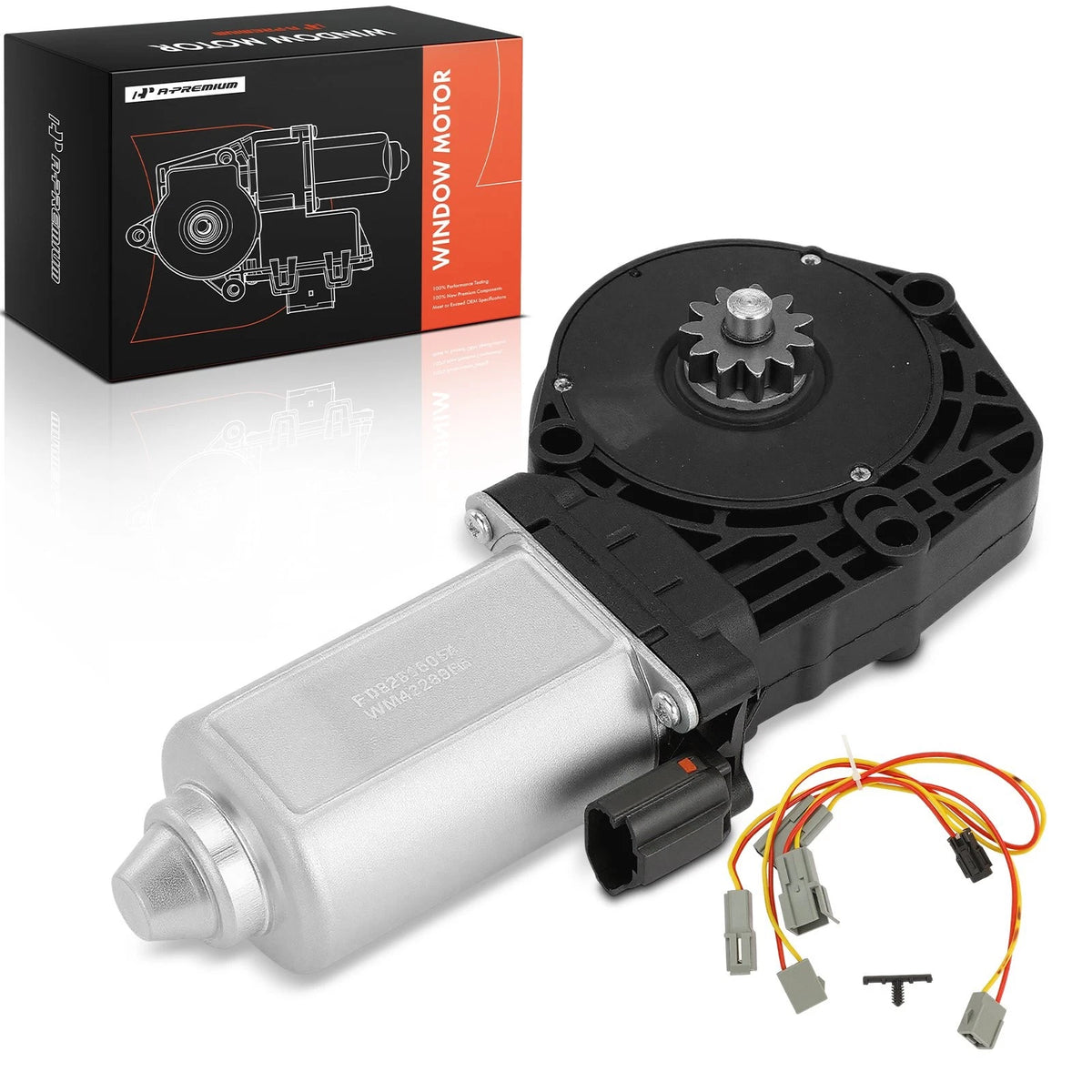 Right Window Motor for Ford Mustang (1994–2004) 1R3Z7623394-AA, F6ZZ6323395-AA, 742-269