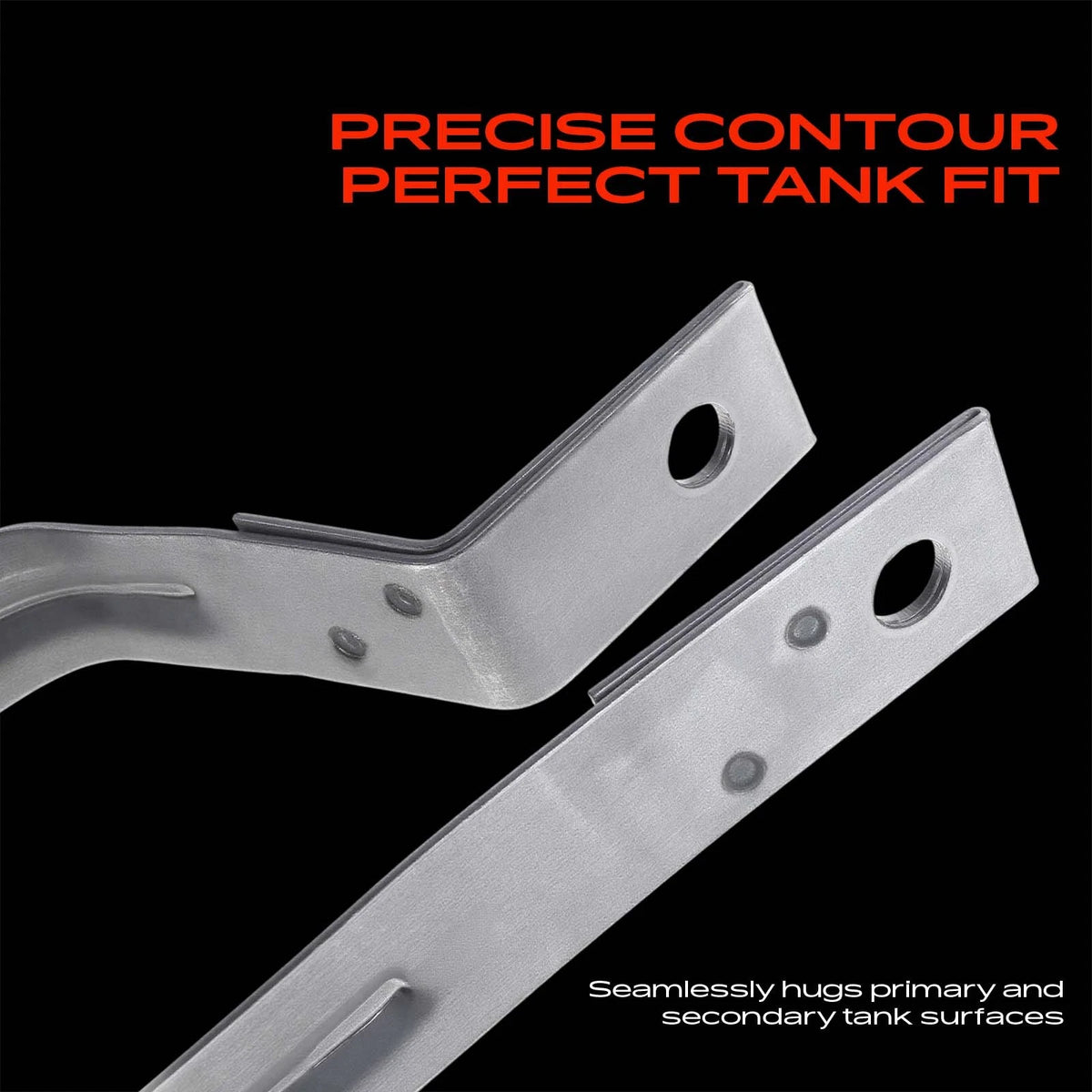 2X Fuel Tank Strap for Ford Fusion (2006–2012) Lincoln MKZ (2007–2012) 6E5Z9092AA, 6E5Z9092BA, ST372