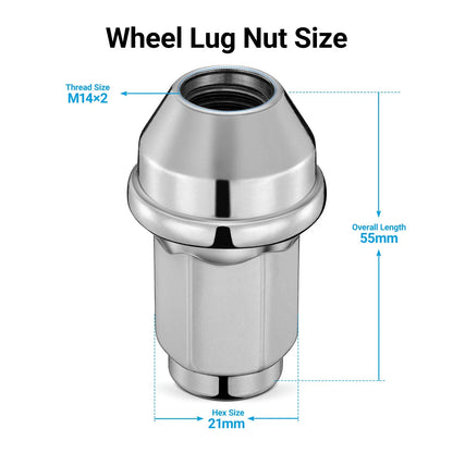 Chrome Lug Nuts for Ford Expedition (2004–2014)
