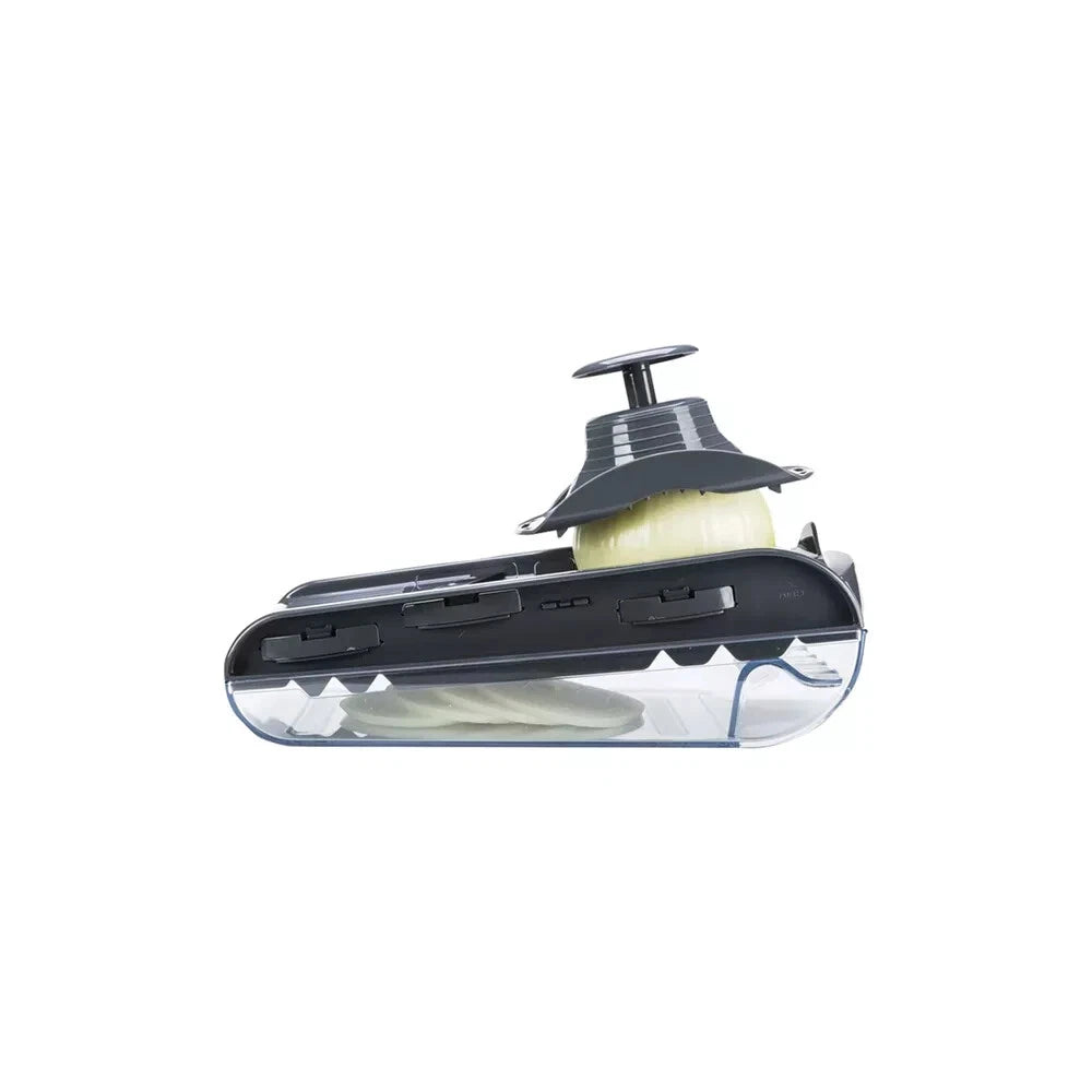 Easy Mandoline Slicer for Kitchen Use - Dishwasher Safe, Non-Slip Base