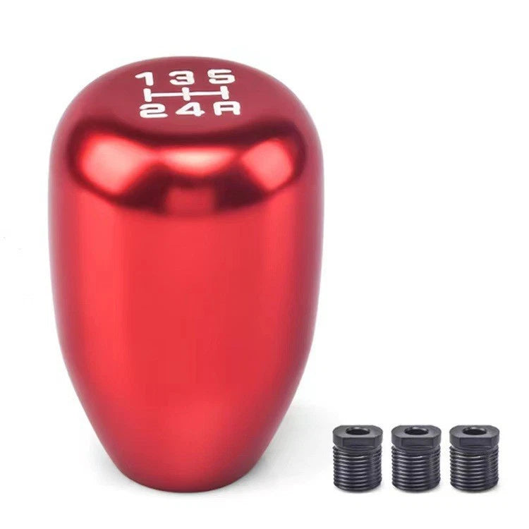 5-Speed Manual Gear Shift Knob Aluminum for Car Transmission ZC-09