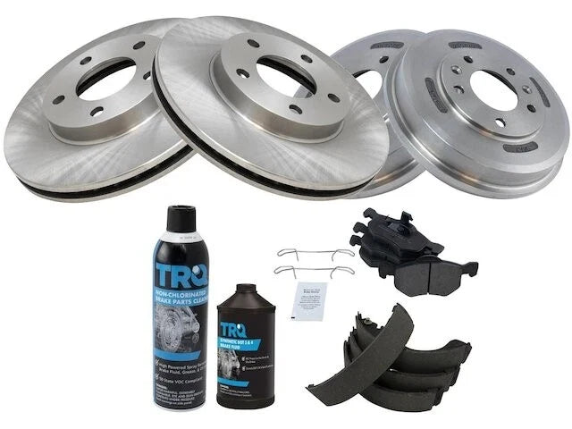 Brake Pad Rotor Shoe Drum Kit for Mazda Tribute (2001–2004) YT922JB