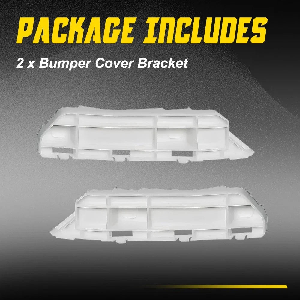 Front Bumper Bracket Pair for Honda Odyssey (2005–2010) OEM White