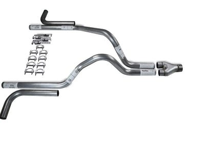 2.5" Dual Exhaust Kit Y Pipe for Dodge Dakota (1987–1996) Side Exit