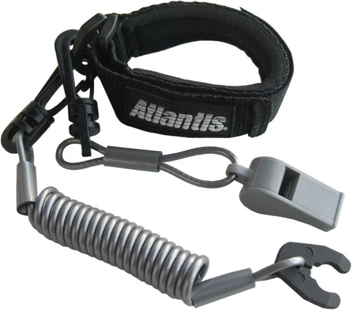 Atlantis Pro Floating Wrist Lanyard with Whistle for Watercraft (2010–2024)