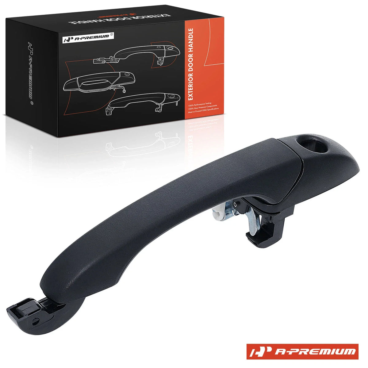 Front Left Door Handle for Chrysler Sebring (2007–2010) Black