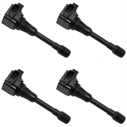 Set of 4 Ignition Coils for INFINITI QX80 Nissan Armada (2011–2018)