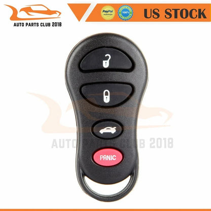 Key Entry Remote Fob for Jeep Liberty Chrysler Sebring Dodge Stratus (2002–2004)