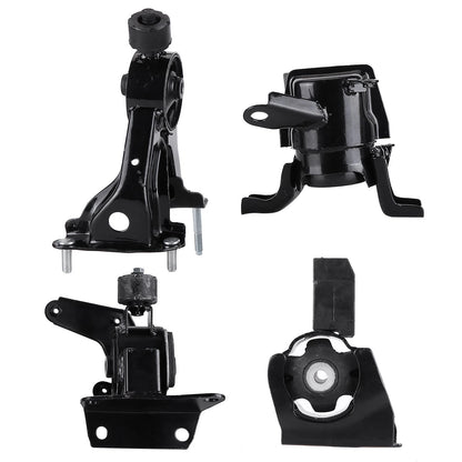 Set of 4 Engine Motor & Transmission Mounts for Toyota Corolla (2009–2013) SEAB-ABM822, A62022, 62039, 9390, EM-9390