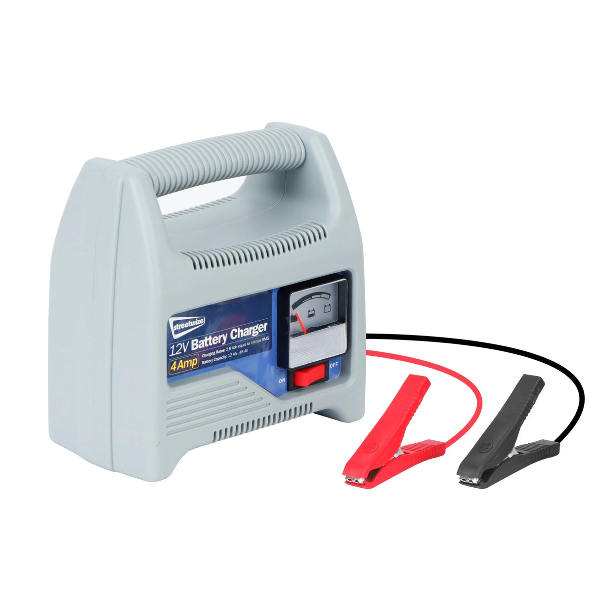 4 Amp 12 Volt Automatic Battery Charger for Car Bike Motorhome (SWBCG4)