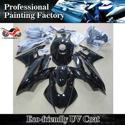Fairing Kit for Yamaha YZF R3/R25 (2019–2021) Unpainted Glossy Black