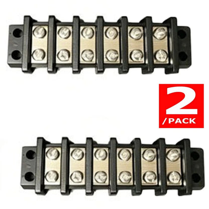 6 Gang Terminal Block 0113-10-3640-06 for Dinkle 10-18 AWG 35A 600V