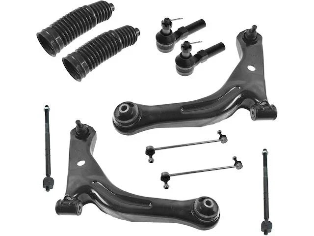 Front Control Arm Ball Joint Tie Rod Sway Bar Link Kit for Tribute (2001–2008) WX738PC