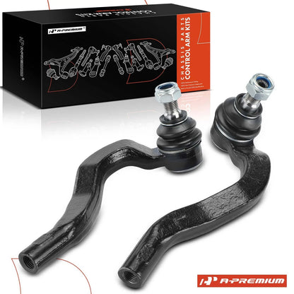 2X Front Side Outer Tie Rod End for Mercedes E320 E430 (1998–2003)