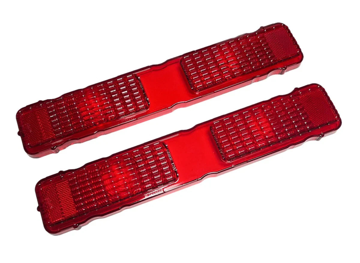 Rear Tail Light Lamp Lenses Replacement for 1968 Chevrolet Camaro RS (1968–1968)