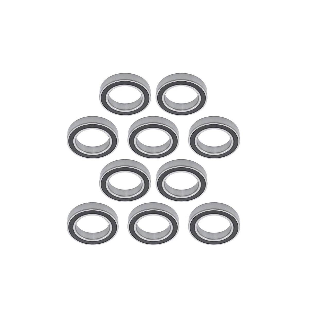 10 Pack Deep Groove Ball Bearing 40 × 62 × 12 mm Double Rubber Seals