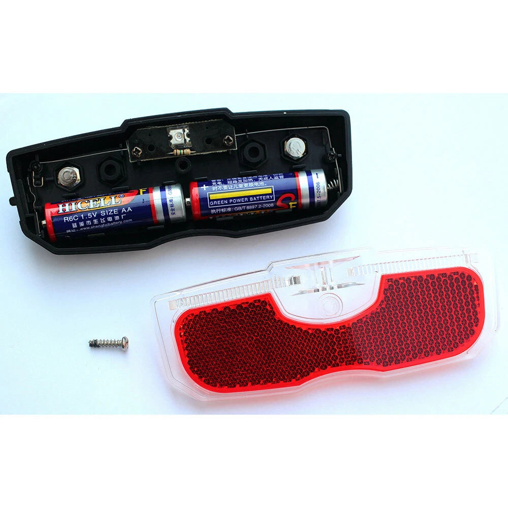 2X Rear Reflector Tail Light for Bicycle Luggage Rack