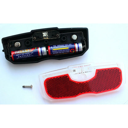 2X Rear Reflector Tail Light for Bicycle Luggage Rack