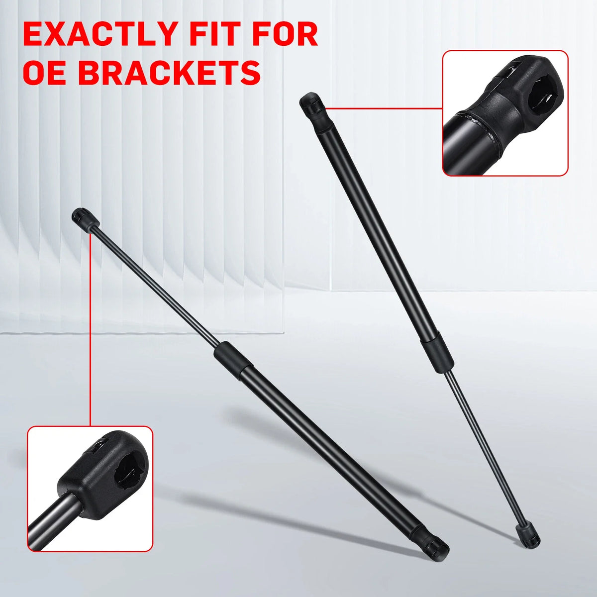 Set of 2 Gas Struts for Leer Truck Bed Tonneau Cover (20 Inch)