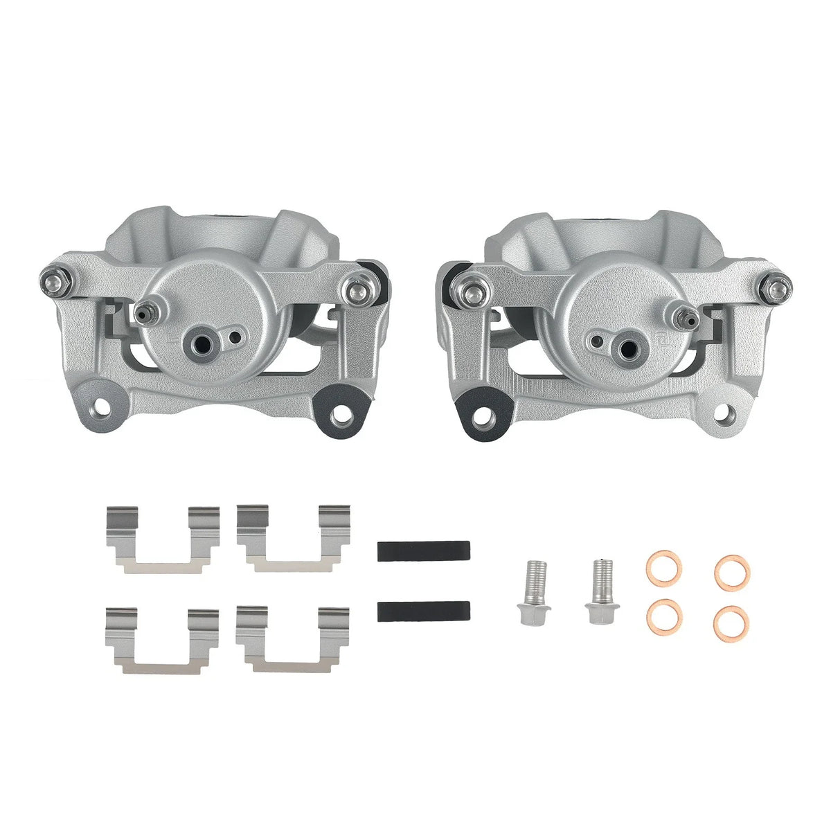 Set of 2 Front Brake Calipers for Toyota Corolla Pontiac Vibe (2003–2008)