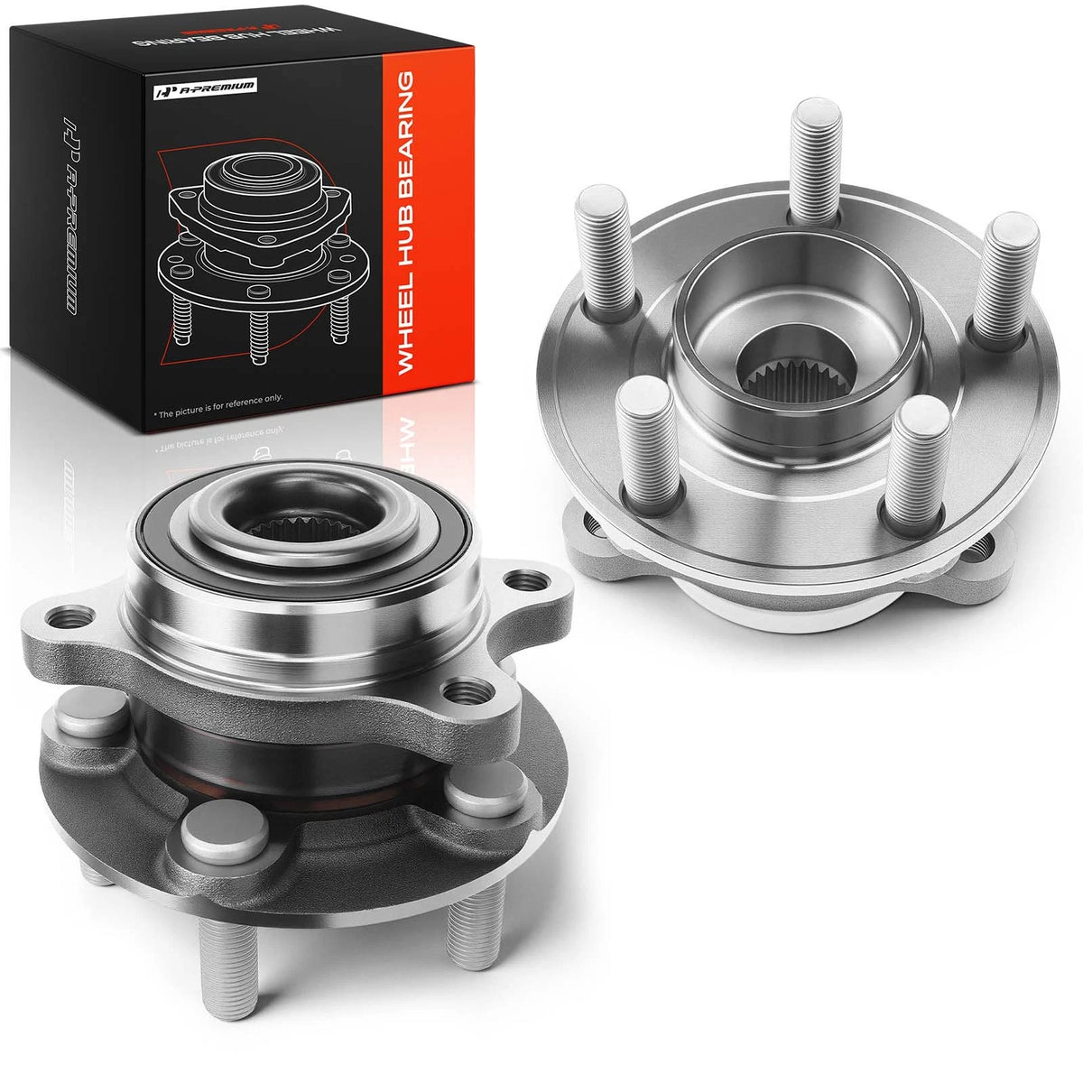 2X Wheel Hub & Bearing Assembly for Ford Fusion Edge MKX (2013–2020) 513394