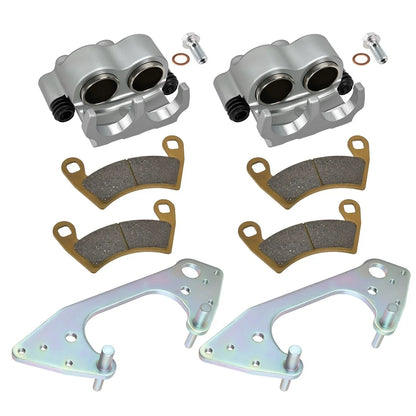 Front Brake Calipers & Pads for Polaris Ranger 570 800 900 1000 (2013–2021)