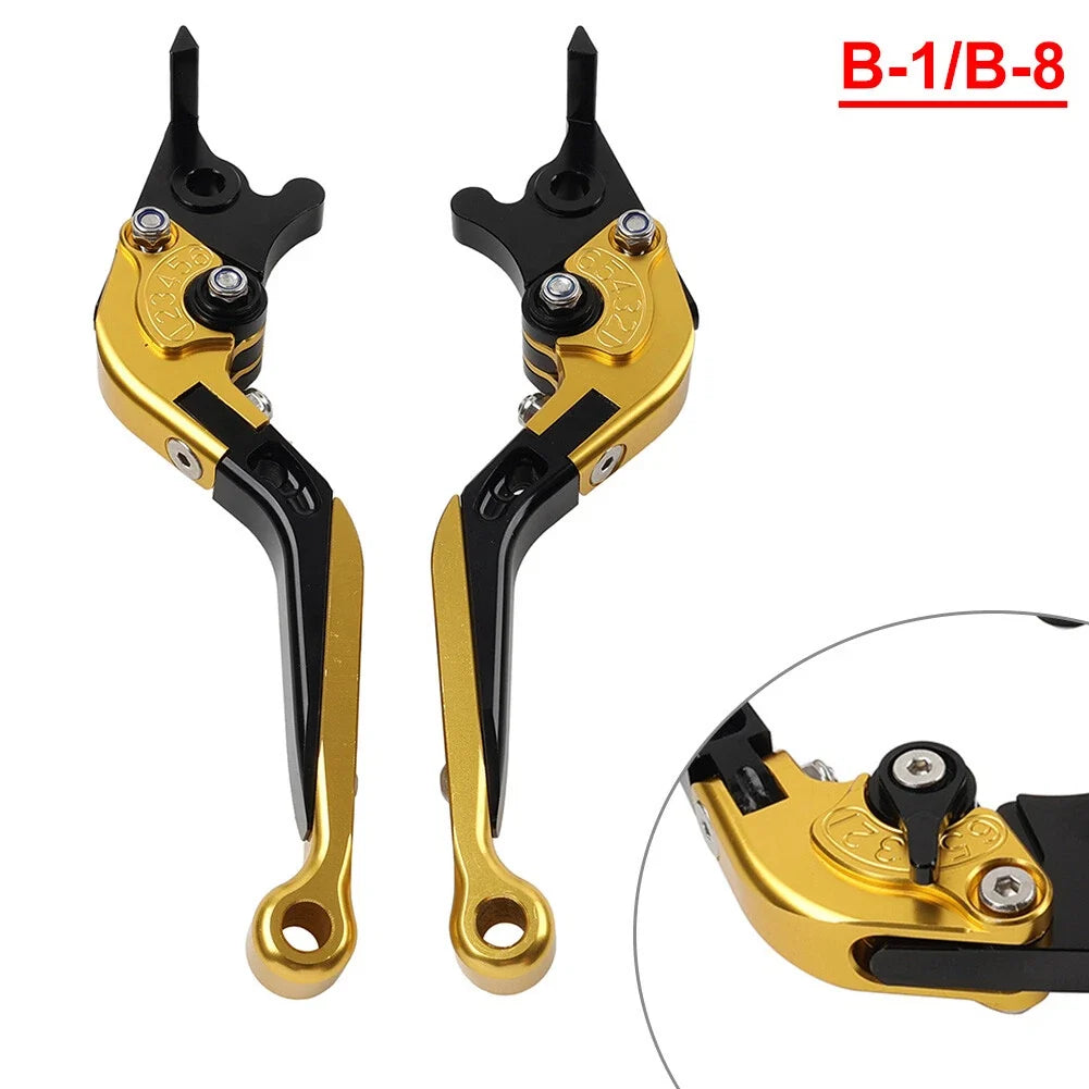 Folding Extendable Brake Clutch Levers for BMW F800GS/F800R (2008–2018)
