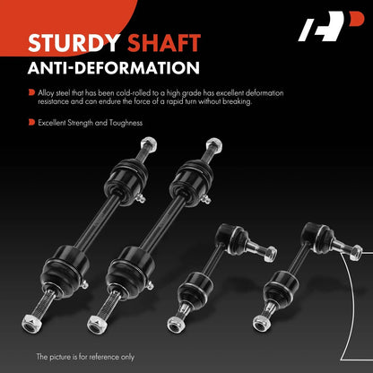 Set of 4 Stabilizer Bar Links for Dodge Viper (1996–2006, 2008–2010)