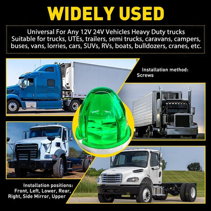 6X LED Watermelon Light Side Marker for Truck Trailer (EPY)
