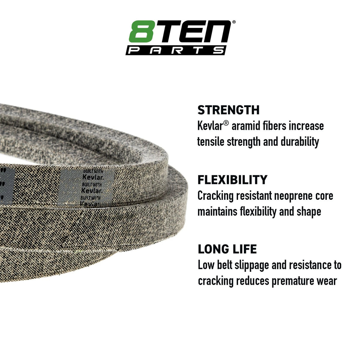 8TEN Kevlar Belt for Ferris DD HydroWalk DDS48 DD48KA (754-0182, 9003015)