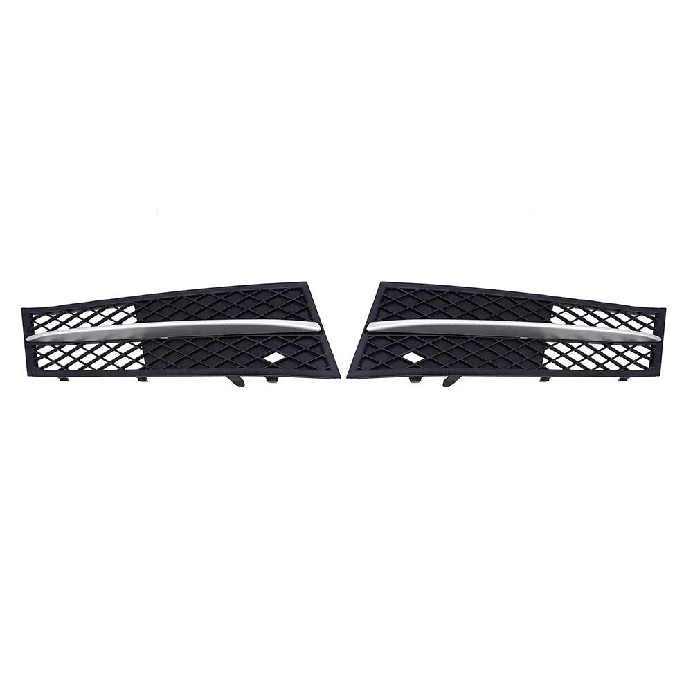 Pair Front Lower Bumper Grille Fairing for BMW 5 Series F10 F11 (2010–2013)