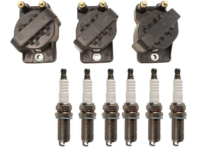 Ignition Coil Set with Spark Plugs for Buick Century (1986–1988) 72828KQWJ