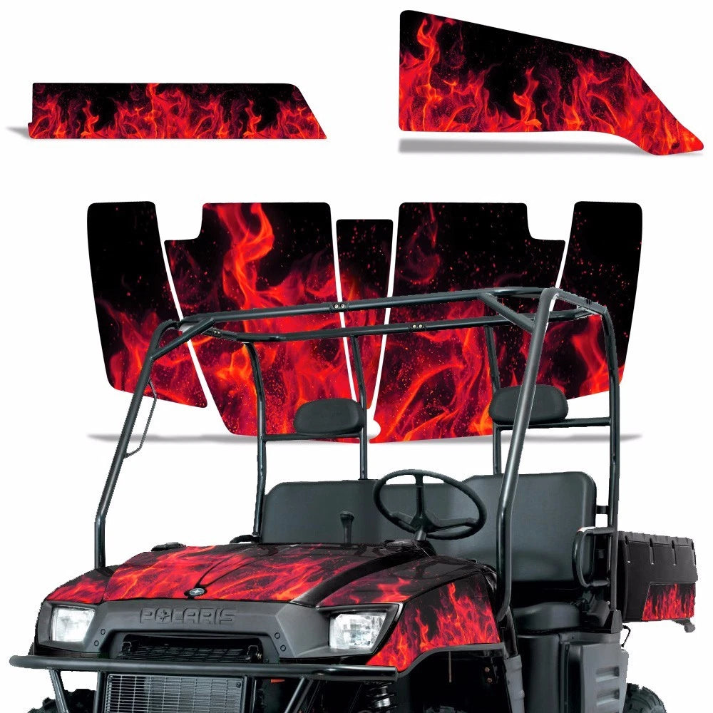 UTV Graphics Stickers Decals for Polaris Ranger 500 700 (2005–2008)
