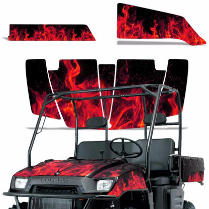 UTV Graphics Stickers Decals for Polaris Ranger 500 700 (2005–2008)