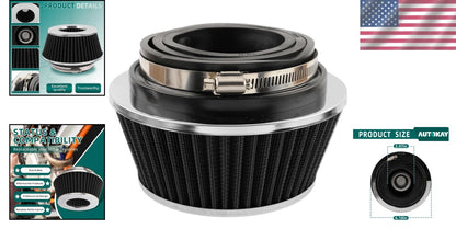 Clamp-On Air Filter for Enhanced Performance - Washable & Durable