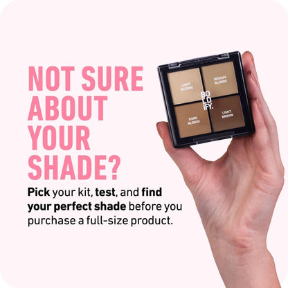 Hairline Powder Color Sample Kit for BOLDIFY (0.28 Ounce)