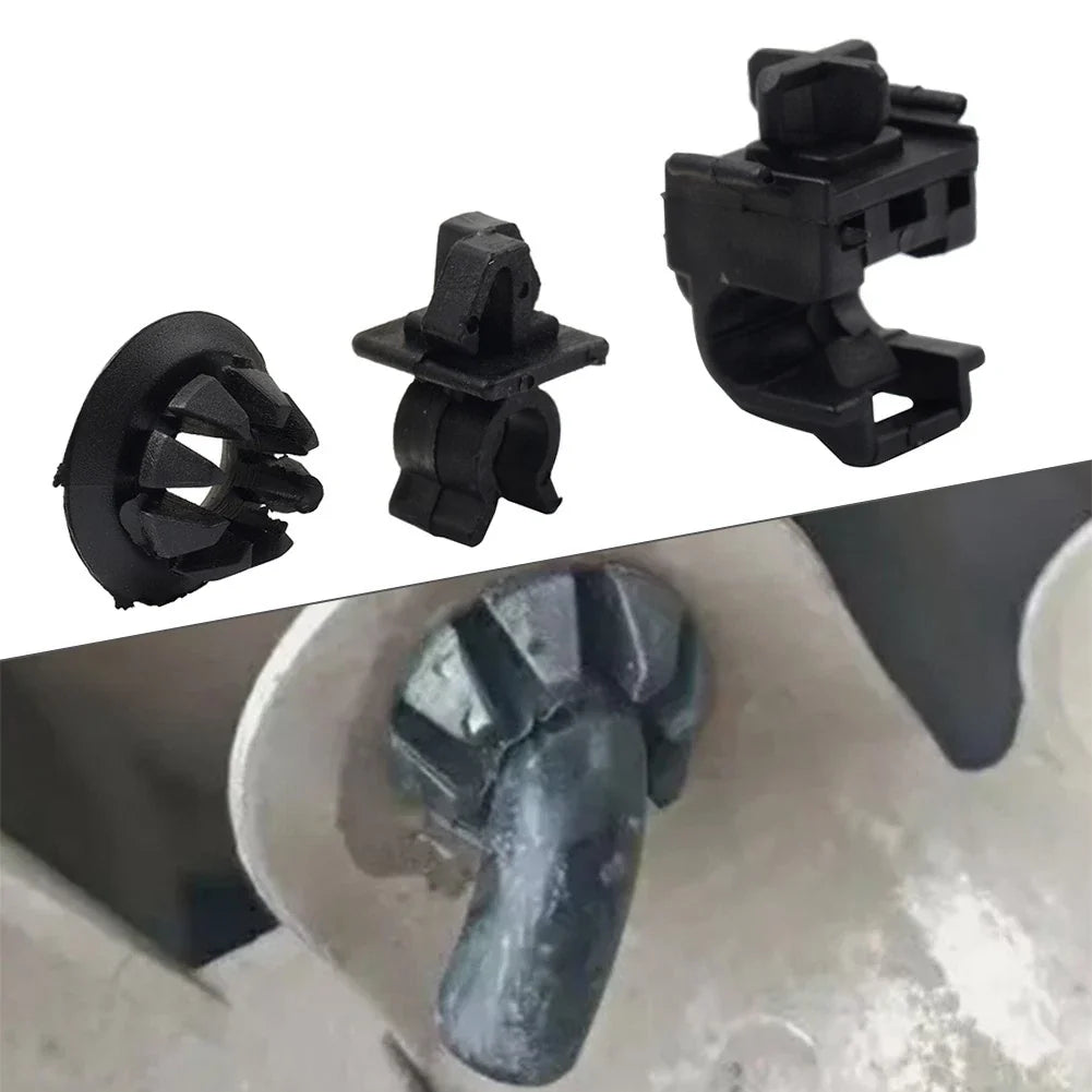 3Pcs Hood Support Prop Rod Holder Clips for Honda Accord Odyssey Pilot (2003–2008)