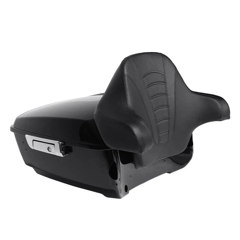 Black King Trunk Backrest Speakers for Harley Touring Electra Glide (2014–2026)