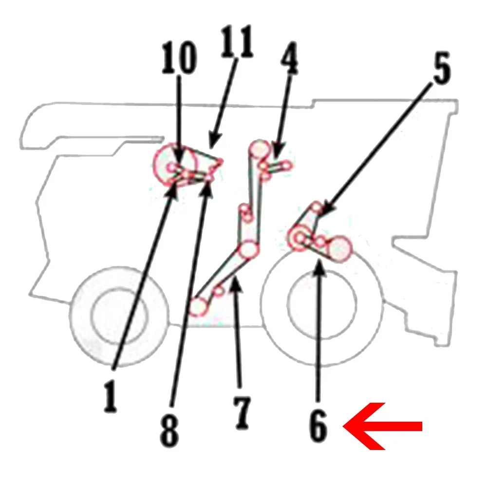Cylinder Drive Belt for 9500 9500SH 9600 (Fits COB40-0678 H118618 H118618-A)