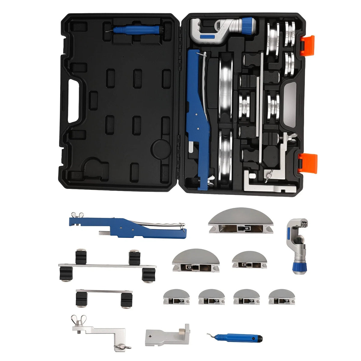 7-Piece Ratcheting Tubing Bender Mandrels Kit for Bending 6-22mm Tubings