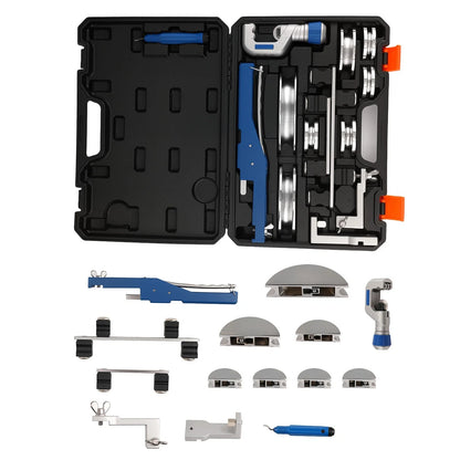 7-Piece Ratcheting Tubing Bender Mandrels Kit for Bending 6-22mm Tubings