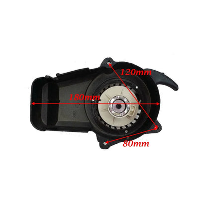Alloy Easy Pull Start + Flywheel for 49cc Mini ATV Quad Bike