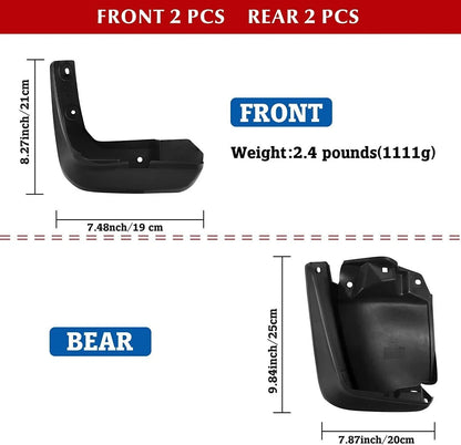 Mudflap Splash Guard for Honda Civic (2012–2015) 1.8L 4-Door