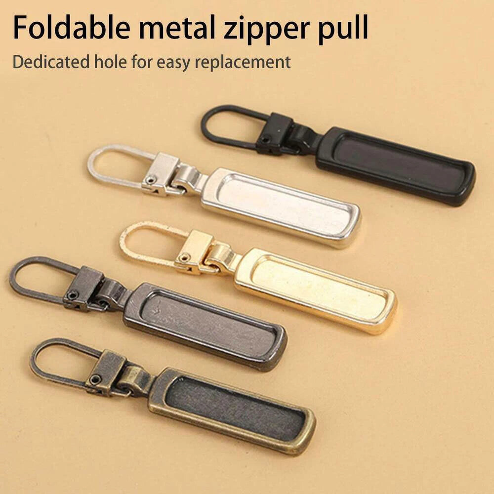 10/20 PCS Replacement Molded Slider Fix Zipper Repair Pull Tab Kit for