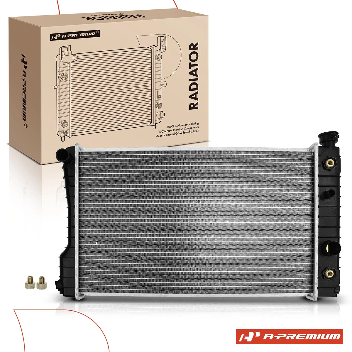 Radiator with Trans Oil Cooler for Chevrolet S10, S10 Blazer (1985–1993)