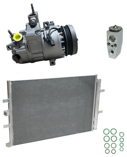 AC Compressor Kit With Condenser for Ford Transit-350 3.5L (2022–2023)