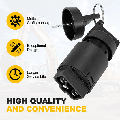 Ignition Switch Key for Mini Excavator AGT Typhoon