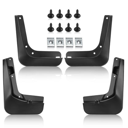 Set of 4 Splash Guards Mud Flaps for Ford Fusion (2013–2016) Sedan