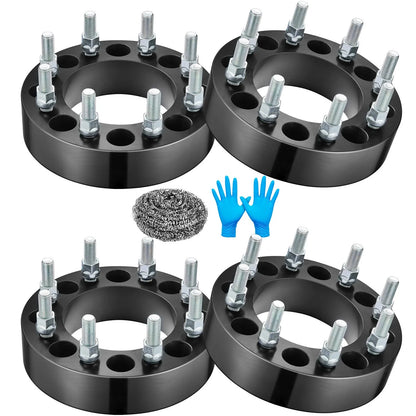 1.5" & 2" Wheel Spacers for 2003–2025 Ford F-350 Super Duty (4 Pcs)