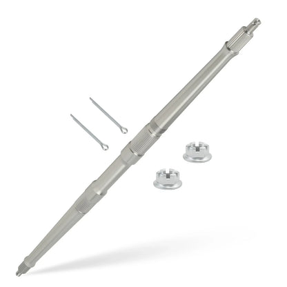 Rear Axle Shaft & Nut & Pin for Yamaha YFZ450 (2004–2005) Replaces 5TG-25381-00-00